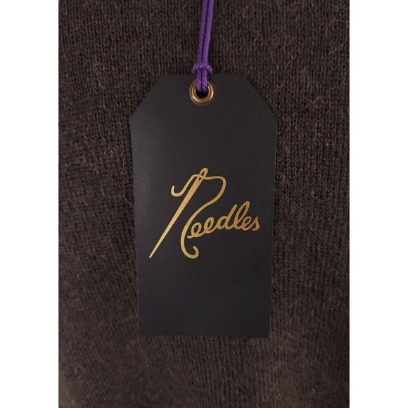 Needles Mohair Cardigan in Charcoal Brown S Mens New Defect Made in Japan LQ276 - Picture 12 of 16